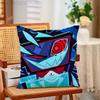 VOX TTrust US HHazbinS Забавная Наволочка Антипылевой Клещ Наволочка Невидимая Молния Шелковистый Короткий Плюш Чехол для Подушки Дивана