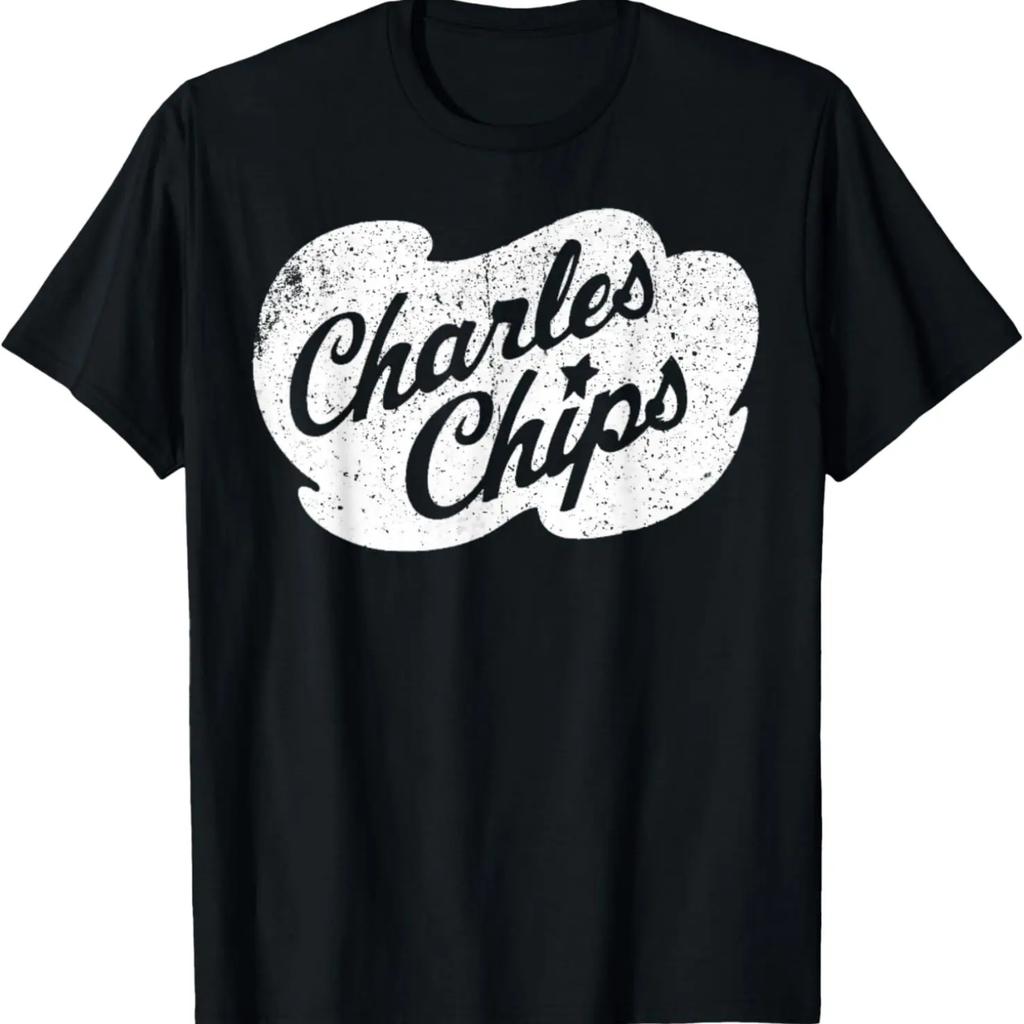 Винтажная ретро-футболка Charles Chips
