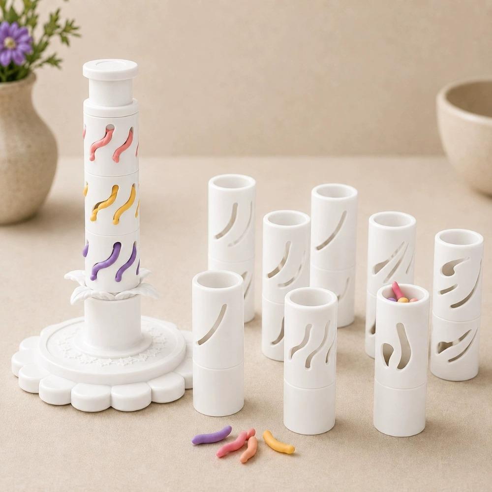 Handmade Modular Clay Bloom Maker 9 Shaping Sleeves Clay Bloom Shaping Sleeves Party Craft
