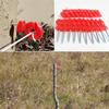 50Pcs Screw In Design Fence Insulator Rainproof Screw In Insulator  Timber Post
