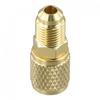 1x адаптер Male 5/16 X F1/4 SAE для систем кондиционирования воздуха R32 R410a Фитинги
