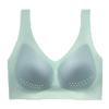 Women's Seamless Ice Silk Sleep Bra: Super Thin, Breathable, Plus Size, No Wire, Beautiful Back, Summer Comfort