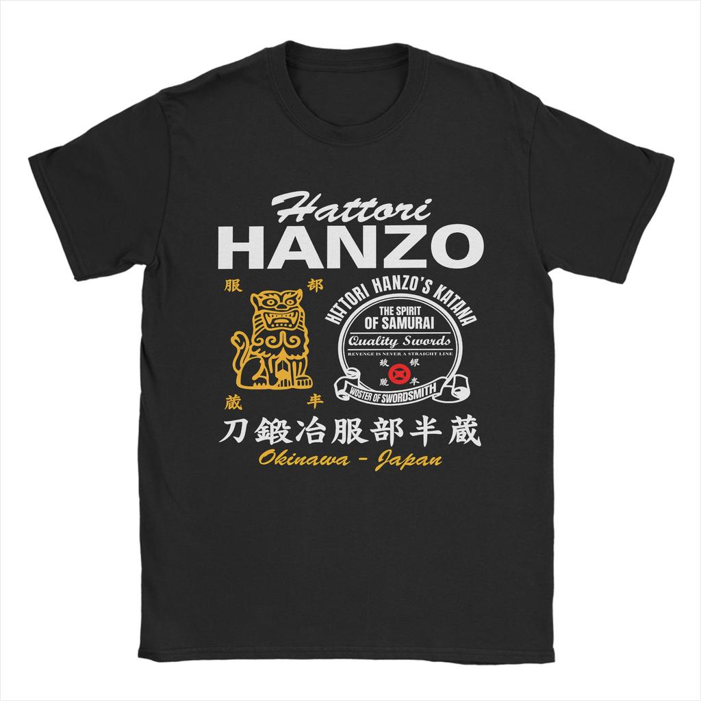 Men Hattori Hanzo T Shirts Cotton Clothes Novelty Short Sleeve Crewneck Tees Plus Size TShirt