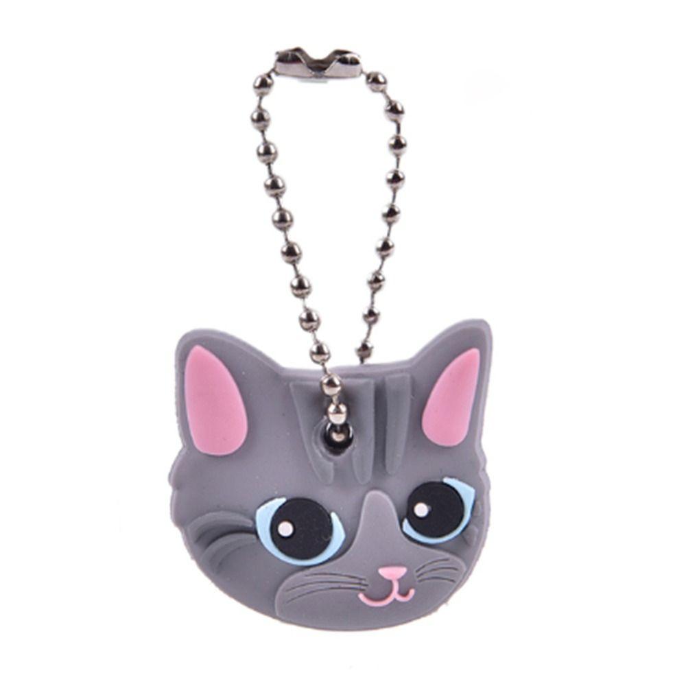 Защитный чехол для ключей из ПВХ, подвеска для ключей с героями мультфильмов, пальто, мягкие клавиши, пылезащитный чехол, ключи