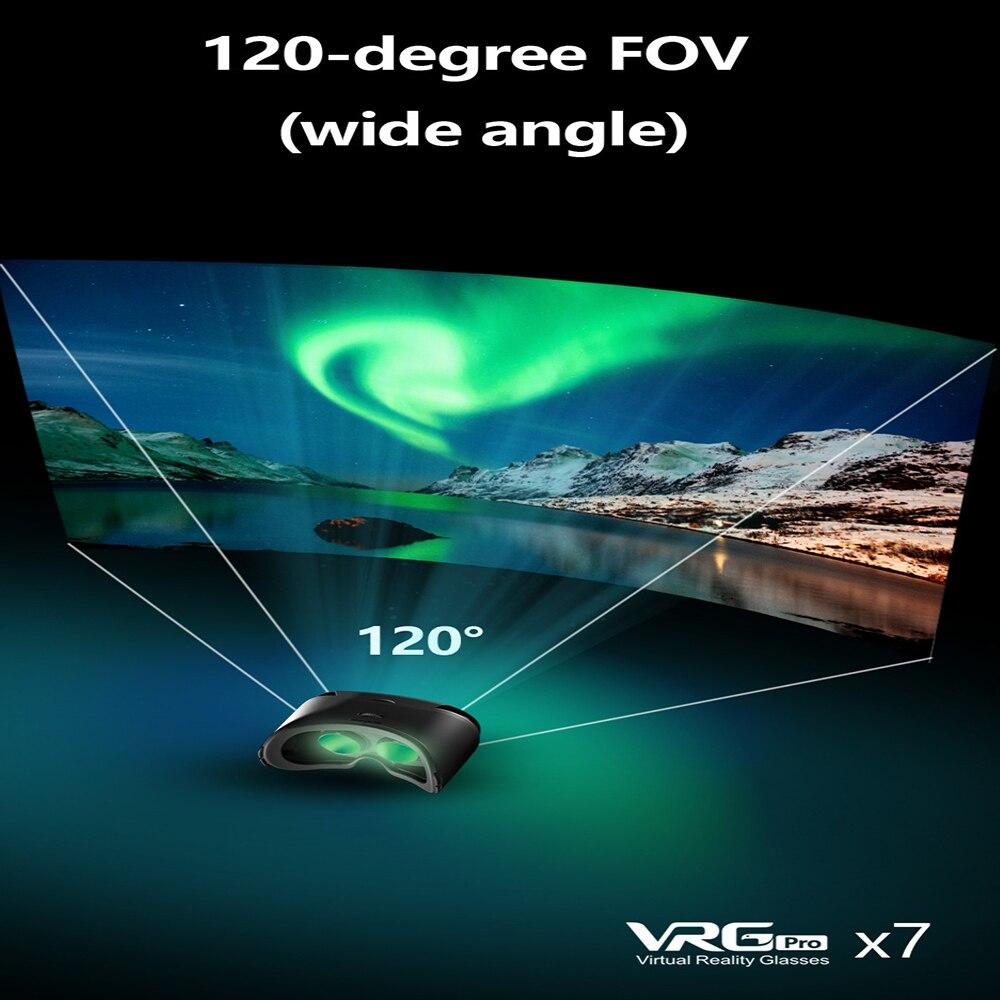 3D-шлем с защитой от синего света, очки виртуальной реальности VR для смартфонов с диагональю от 5 до 7 дюймов, 3D-очки, поддержка 0-800 близорукости, гарнитура VR для мобильного телефона