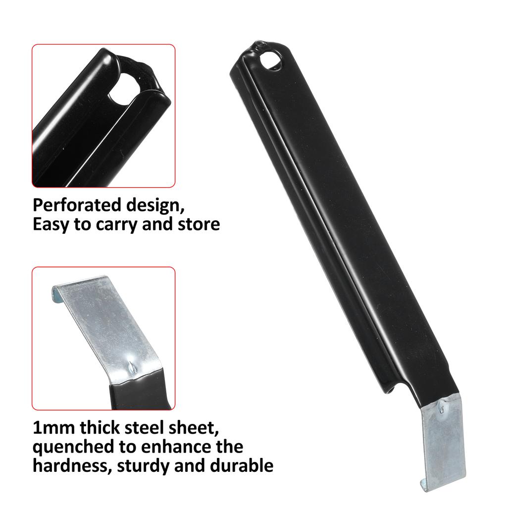 2 Pack Vinyl Siding Removal Tool for Installation and Repair Extra Long Non Slip Grip Handle Easy Removal of Vinyl