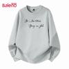 Baleno Unisex Loose Fit Crew Neck Knit Sweatshirt