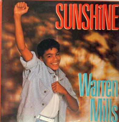 12-дюймовая пластинка WARREN MILLS Sunshine JVD037 Jive 1985 Канада Rap HipHopRB Б/у