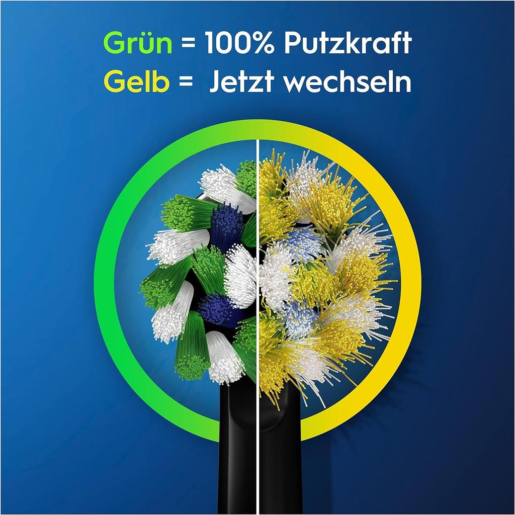 Сменная щетка Braun для электрических зубных щеток Oral-B, щетка Multi-Action, черная, 12 шт., EB50BRB-12 [Б/у]
