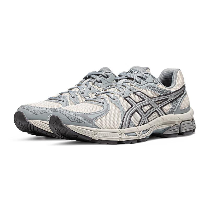 Asics Gel-Exalt 2 Удобные повседневные тканевые кроссовки с низким верхом для бега Женские кроссовки Белый Серый Серебристый 1012B868-101
