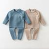 Baby Boy Clothing Sets Spring Soft Knit Cotton Baby Boy Sweater + Pants Kids Outfits