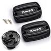 Для YAMAHA TMAX 530 SX DX T-Max 500 TMAX 500 560 TECH Max TMAX передняя тормозная жидкость, крышка тормозного бака и крышка заливной горловины, аксессуары