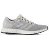 adidas Pureboost Нескользящие износостойкие Низкие беговые кроссовки Женские Светло-серые S81996
