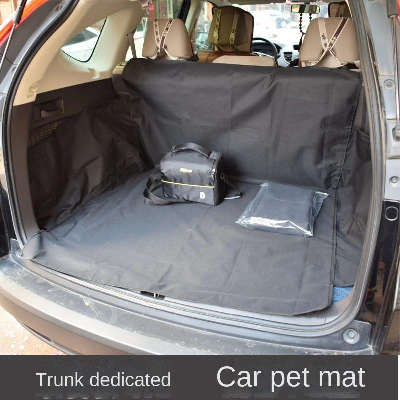 Waterproof Cargo Liner for Pets, Oxford Cloth Car Trunk Mat for SUV, Dog Out Car Mat Cover