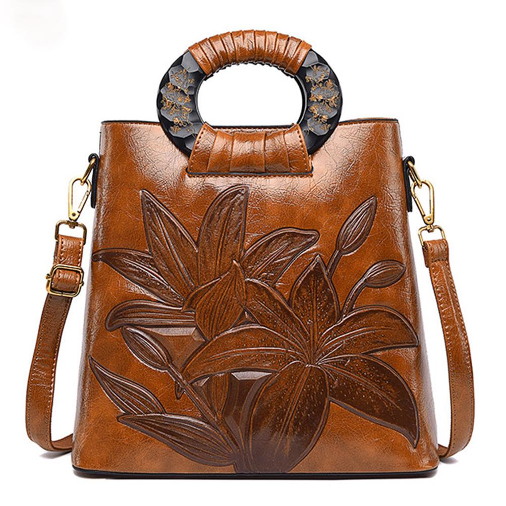 Floral Luxury Handbags High Quality Women Handbag Women Bags Designer Fashion Tote Bag Ladies PU Leather Crossbody Shoulder Bags