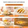 Высокотемпературная стеклянная миска UOSO с крышкой