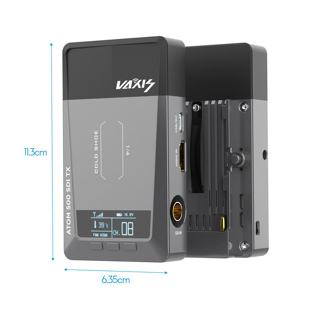 VAXIS ATOM 500 SDI версия 1080P HDMI Беспроводная система передачи изображения и видео Передатчик Приемник
