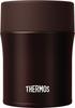 Термос с вакуумной изоляцией для супа 500 мл шоколадный CHO JBM-502