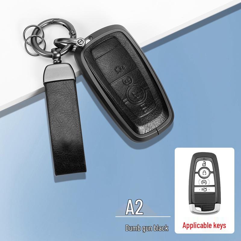 Metal Protective Key Shell for 2015-2017 Ford Mustang - Unisex Design