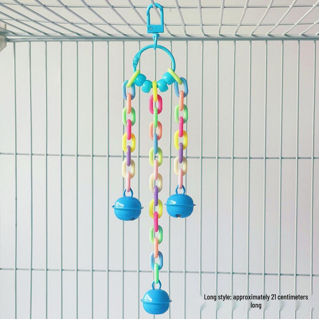 Акриловая жевательная игрушка и украшение для клетки для попугаев, корелл и волнистых попугайчиков