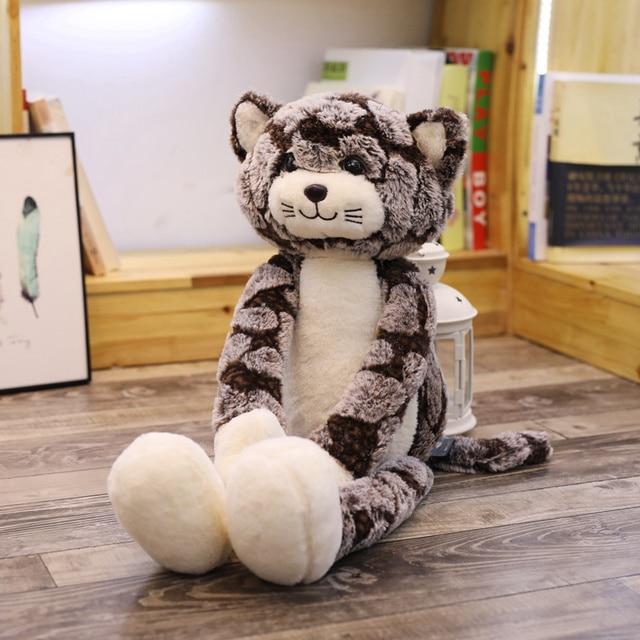 1 шт. 50-90 см Кавайные кошки Плюшевые игрушки Очаровательные мягкие игрушки Пушистые куклы-кошки Мягкие игрушки для детей Подарок на день рождения ребенка Рождественские подарки