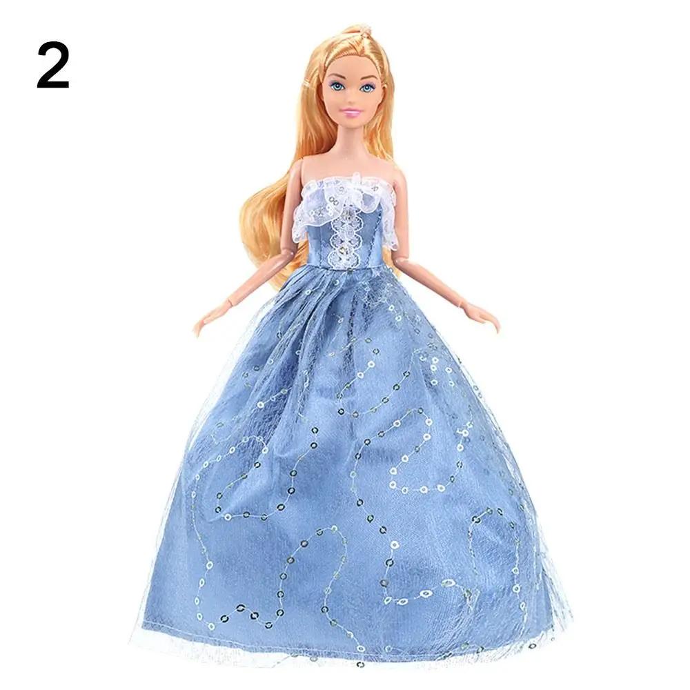 2025 Newest Doll Wedding Dress Fashion Casual Wear Girl Costume Clothes Handmade DIY Girl Gift 30cm Doll