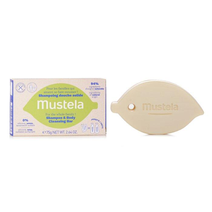 Mustela Очищающее мыло для волос и тела