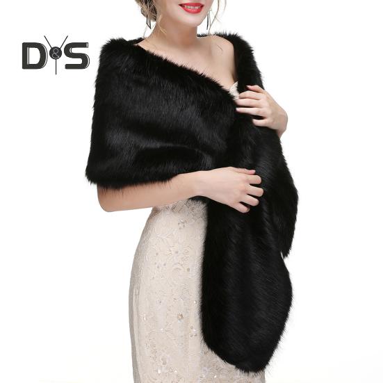 Платье шаль мягкий текстурированный плюшевый теплый шарф вечернее платье ципао белый плюшевый осенне-зимний шаль накидка