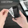 Carbon Fiber Metal Business Card Holders Wallet Men RFID Blocking Slim Minimalist Wallets Male Credit Card Holder Name Card Case