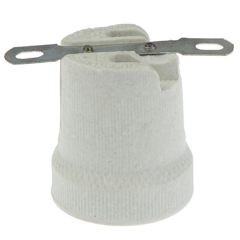 E27 Керамический винтовой цоколь с термостойким патроном для лампочки-адаптера