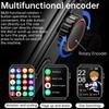 SACOSDING Hygieia-003s Max-A Bluetooth Call Смарт-часы 320*380 HD 1,85-дюймовый экран ЭКГ + ВСР + NFC Многофункциональные спортивные часы IP67 Водонепроницаемые умные часы