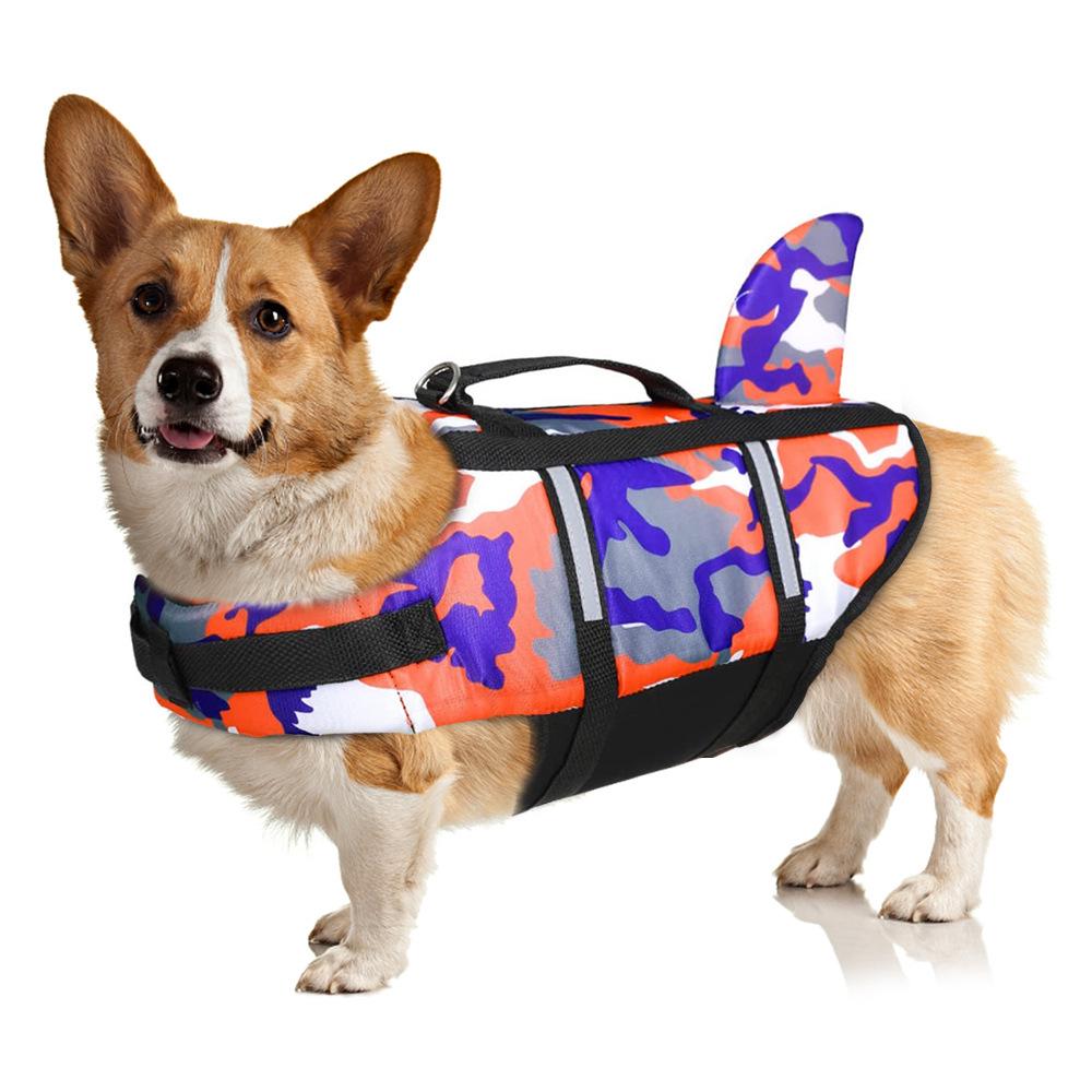 Summer Dog Life Jacket | Lightweight & Adjustable Swimsuit for Medium & Large Dogs