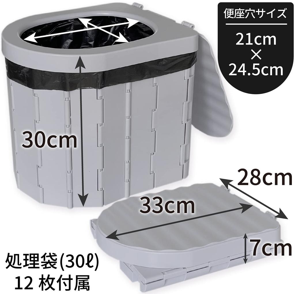 Предотвращение стихийных бедствий Аварийный простой туалет Аварийный портативный туалет Товары для предотвращения стихийных бедствий Можно использовать во время кемпинга или в пробках на дорогах