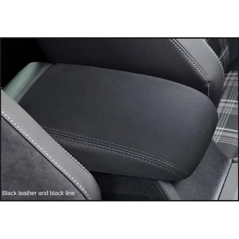 New PU Leather Car Armrest Box Center Console Lid Armrest Cover Car Accessories For VW Volkswagen Golf 7 MK7 2012 -2019
