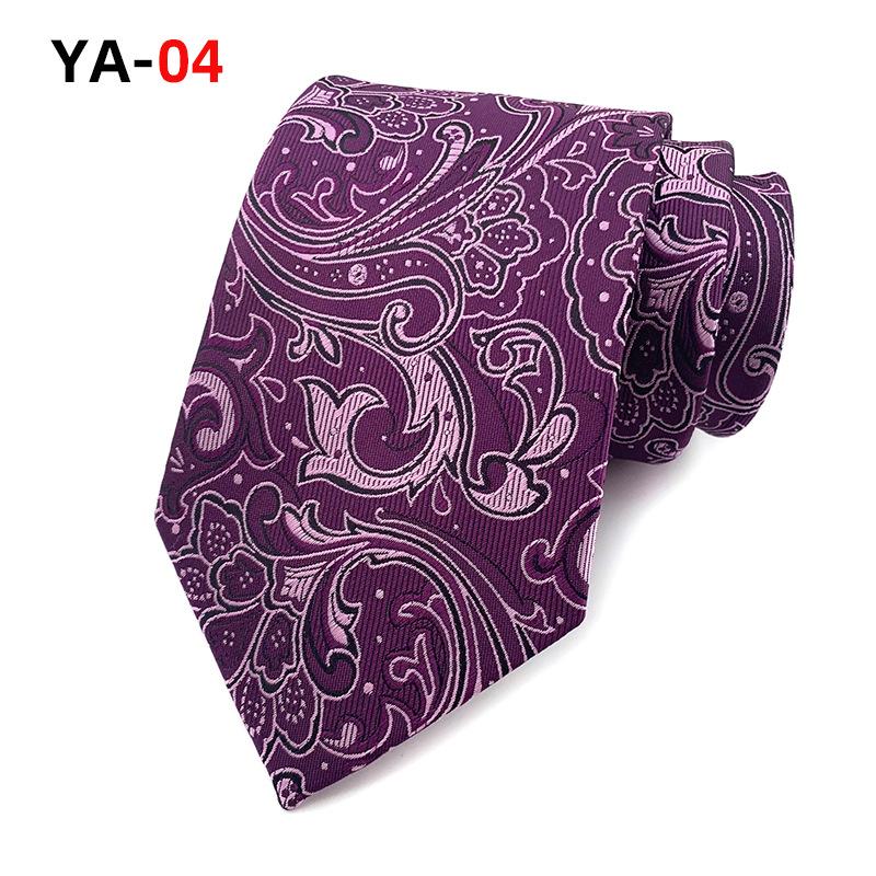 Cozy Up 3,15 дюйма(8 см) Модный полосатый мужской галстук с узором Пейсли в клетку с цветочным узором для свадьбы