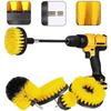 (SU)Electric Drill Cleaning Brush Grout Power Scrubb Cleaning Brush Cleaner Tool