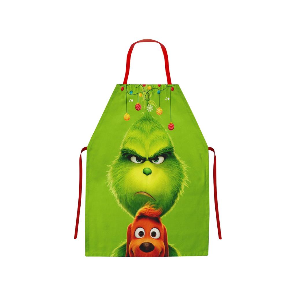 Рождественский фартук Клаус Домашний кухонный фартук Рождественские принадлежности