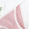 Sweet Girl Panties Lace Edge Thin Waistband Cotton Crotch Briefs