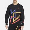 Jordan Спортивная трикотажная мужская толстовка DNA Knit Crew, черные топы CZ5468-010
