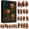 Advent Calendar 24 Days Countdown Calendar With Musical Character Collectibles, Advent Calendar