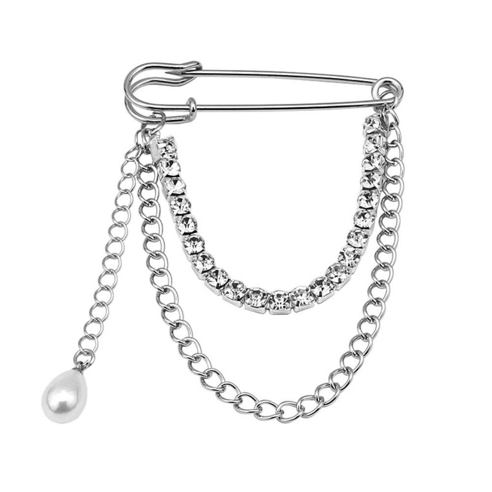 Клипса для кардигана Медведь Бабочка Брошь Модный кулон Брошь с жемчугом Тай Чи Аксессуары для броши