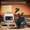 2025 Новинка Беспроводная гарнитура с цветным экраном и сенсорным управлением Bluetooth Обнаружение в ухе Высокое качество звука Android Шумоподавление Спорт Игра