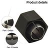 DW6214 Nut Router Accessory 1 2 Inch Chuck 1 4 Inch Chuck Metal Material Replacement For Bosch 2610906283 For DW616M
