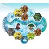 Asmodi Endless Winter River and Raft Expansion Board Game, Popular Korean Game