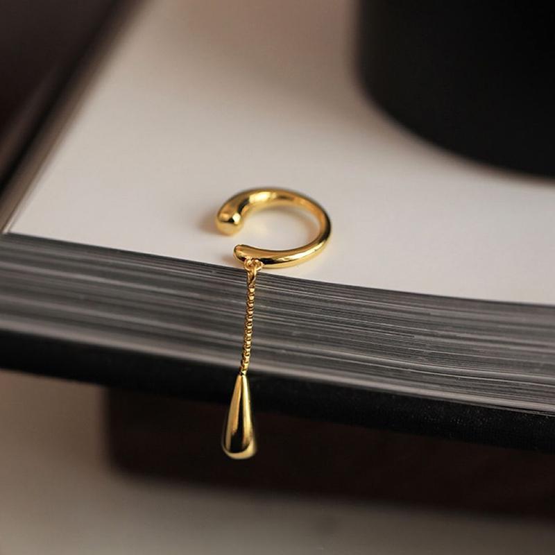 Простая Личность Кисточка Свисающая Подвеска Клипса На Мочку Уха Новая Женственная Изысканная Вечеринка Аксессуары