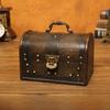 Classic Wooden Storage Chest For Home Office And Decorative Use