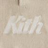 Kith Oversized Terry Letter Versatile Comfortable Short Sleeve Polo Shirt Kids Tops Khaki KHK030534-208