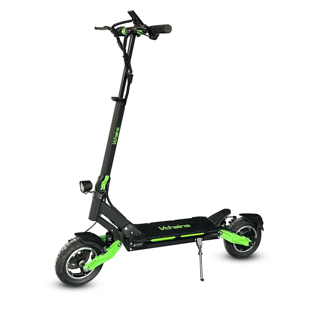 Vchains Precursor Plus Электросамокат 800 Вт Мотор 48 В 13 Ач Литиевая батарея Внедорожные самокаты Электрические 10 дюймов Городской Складной Электросамокат