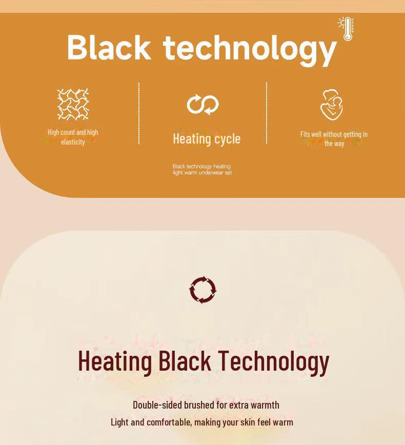 Мужское термобелье: Самосогревающийся костюм из утолщенного немецкого бархата с круглым вырезом для осени и зимы, идеально подходит для людей среднего и пожилого возраста.