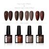 Набор гель-лаков PHOENIXY 8 мл, 4/6 шт., полуперманентные гибридные лаки с УФ-замачиванием для маникюра, базовое верхнее покрытие